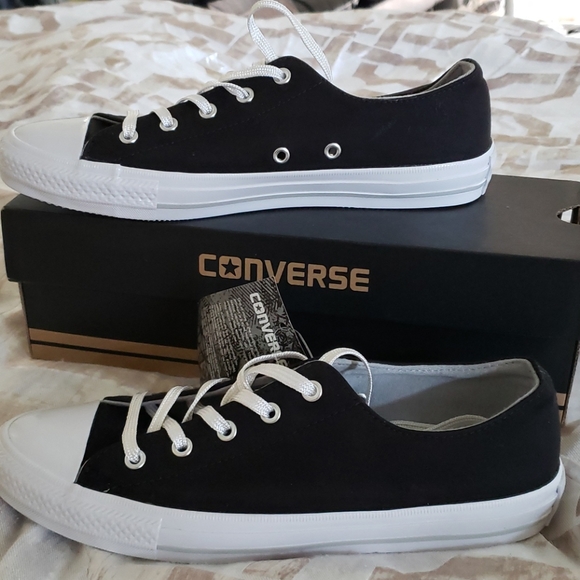 Converse All Star Women Sneaker,  Black, Size 8 - Picture 9 of 15